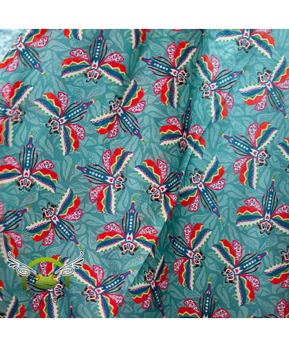 Voile "Maribell" petrol by Lila-Lotta