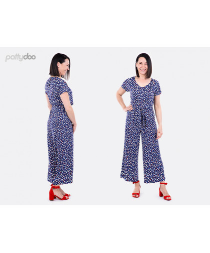 Jumpsuit "Sienna" by pattydoo, Papierschnittmuster