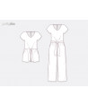 Jumpsuit "Sienna" by pattydoo, Papierschnittmuster