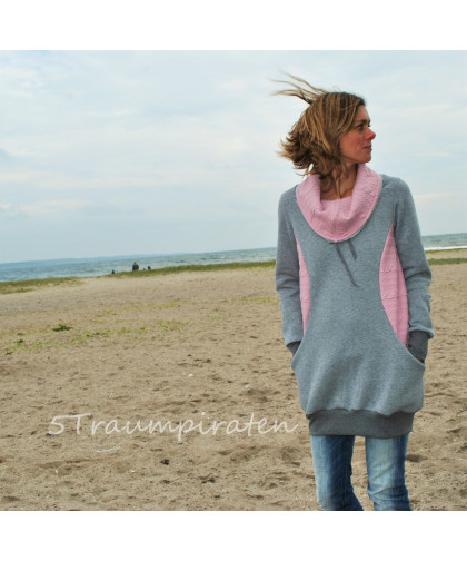 Pullover "BUTTON.pulli" Gr. XS-XXXL  by leni pepunkt, Papierschnittmuster