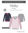 Pullover "Vicky" by Fadenkäfer, Papierschnittmuster